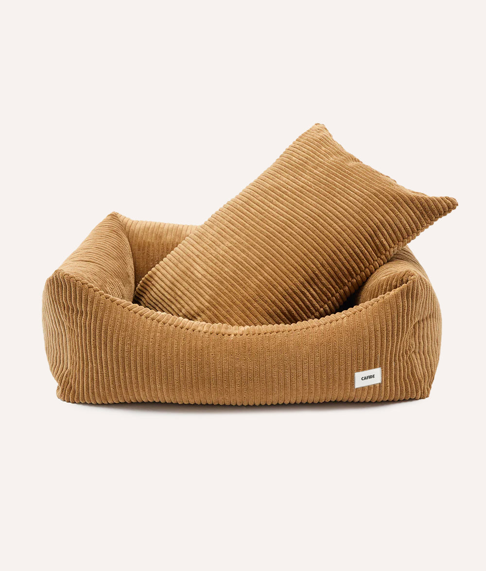 Senf Cord Hundebett, Snozy