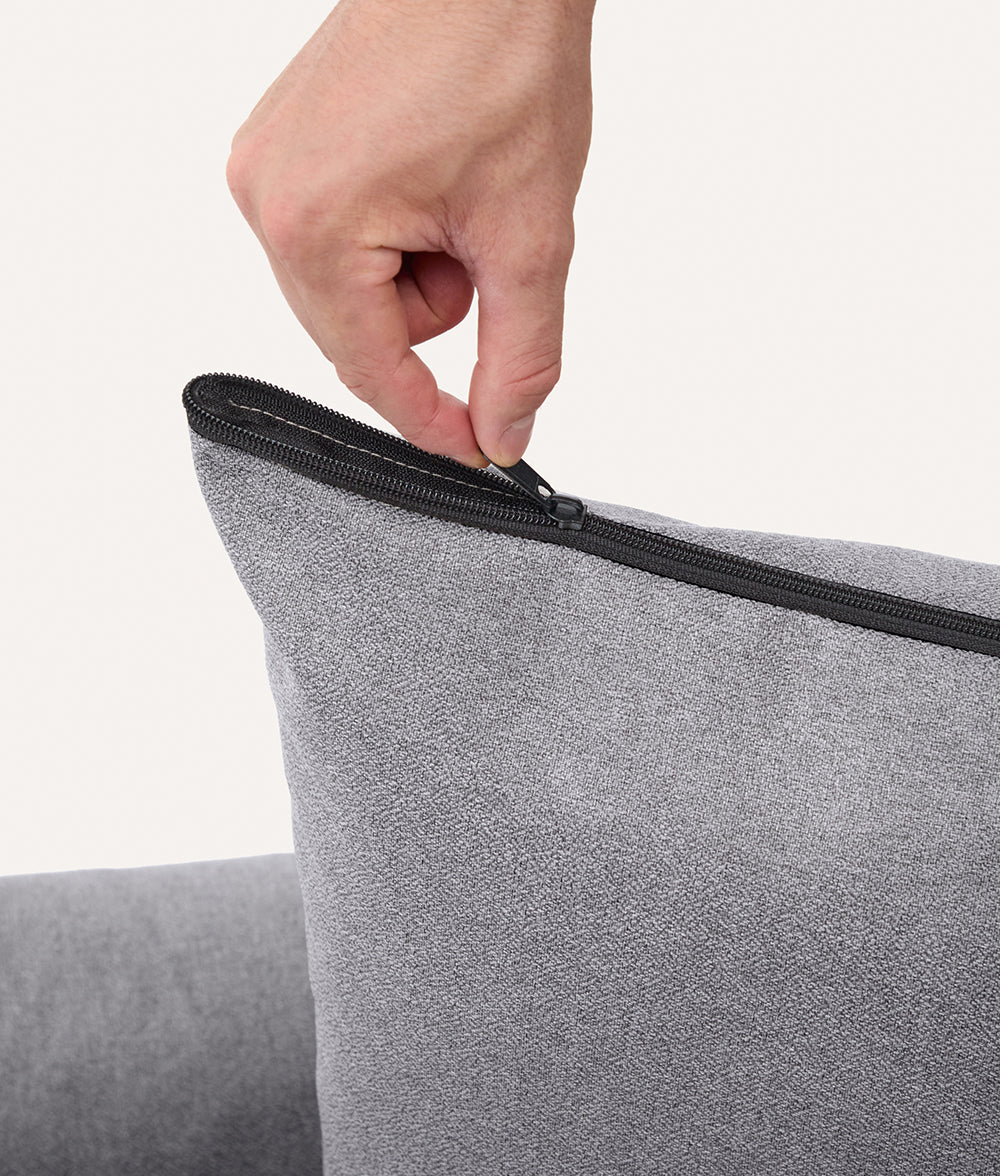 Grey Dog Bed, Snozy