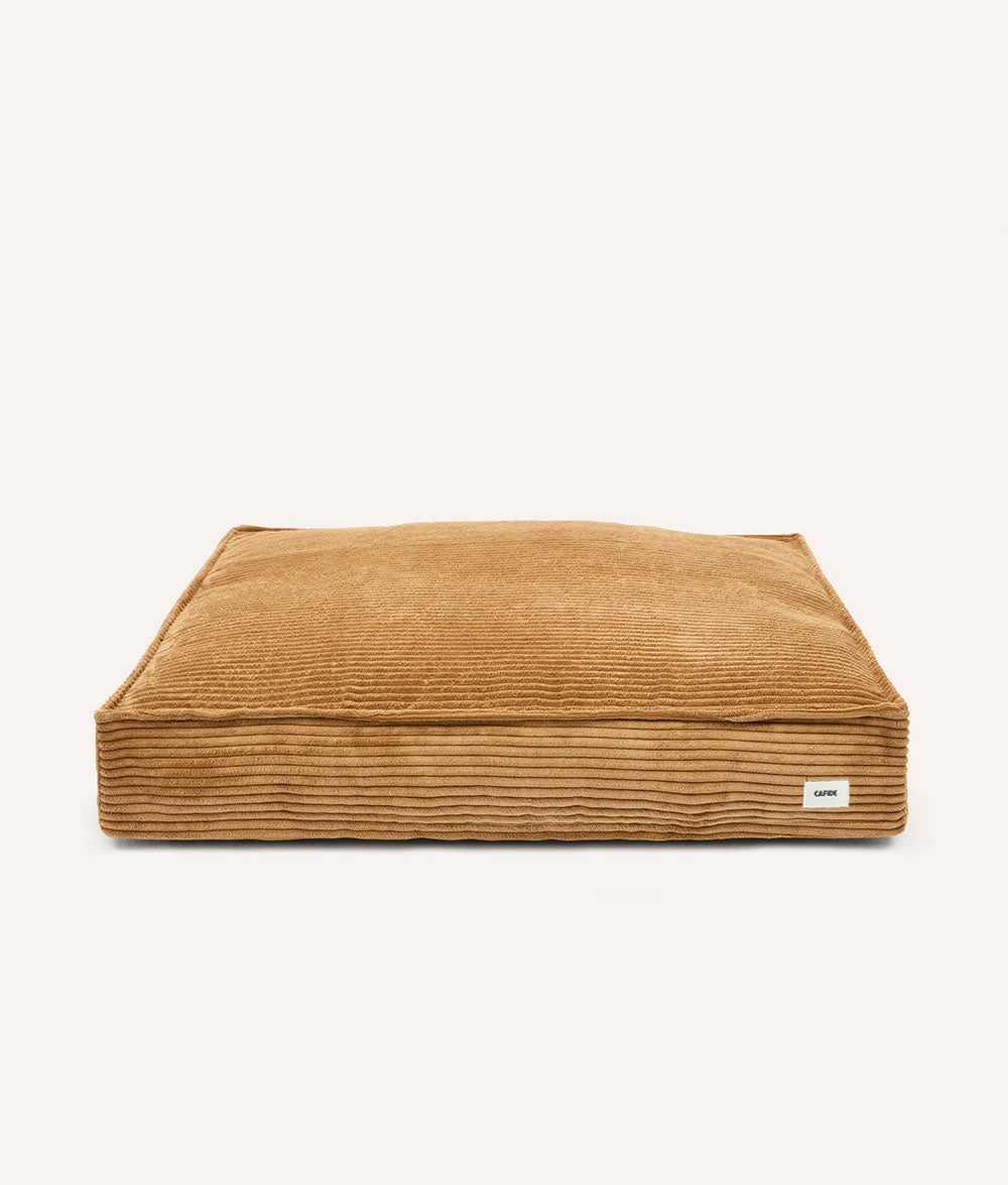 Mustard Corduroy Dog Bed, Cuadra