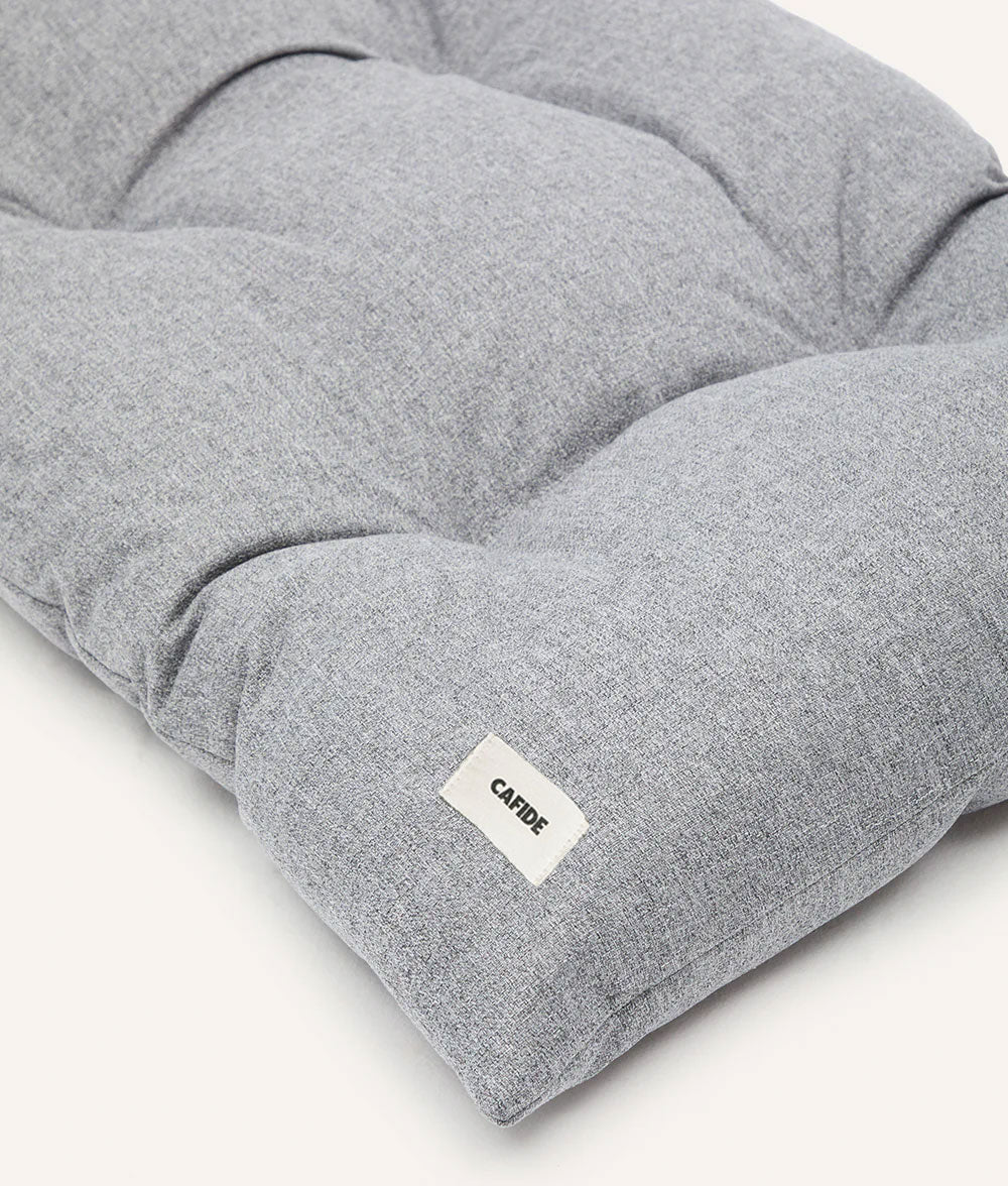 Grey Dog Cushion Bed, Bela
