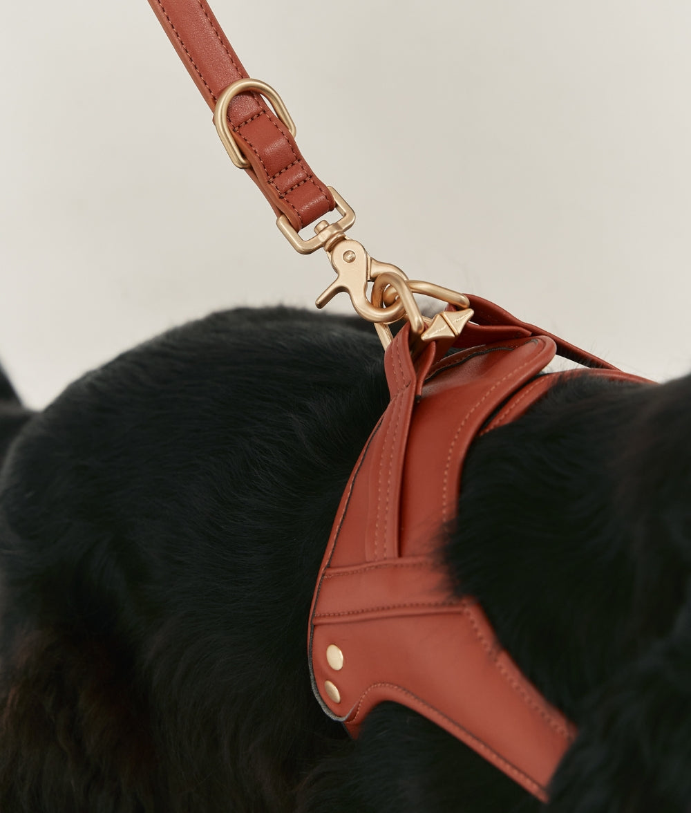 Harness Vegan Leather Brown, Jala