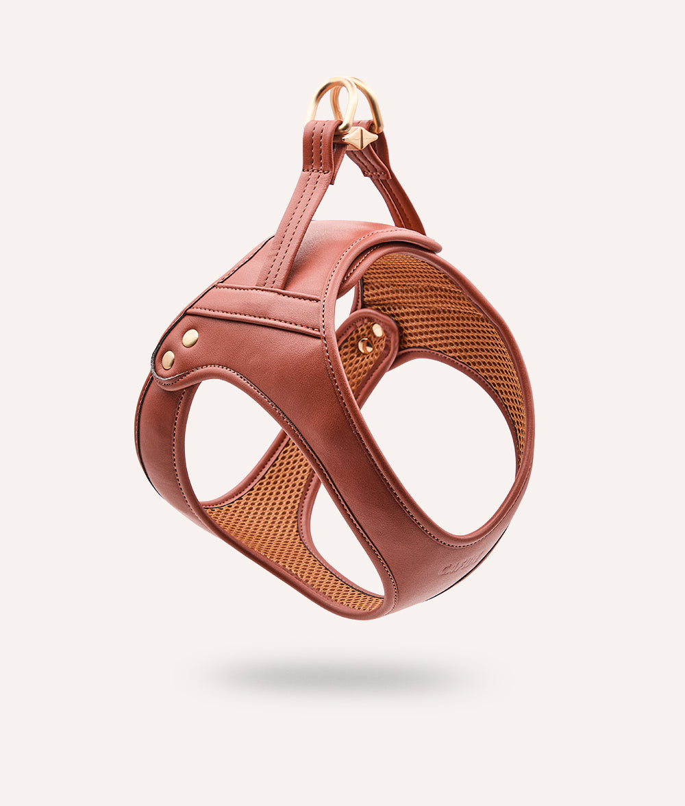 Harness Vegan Leather Brown, Jala