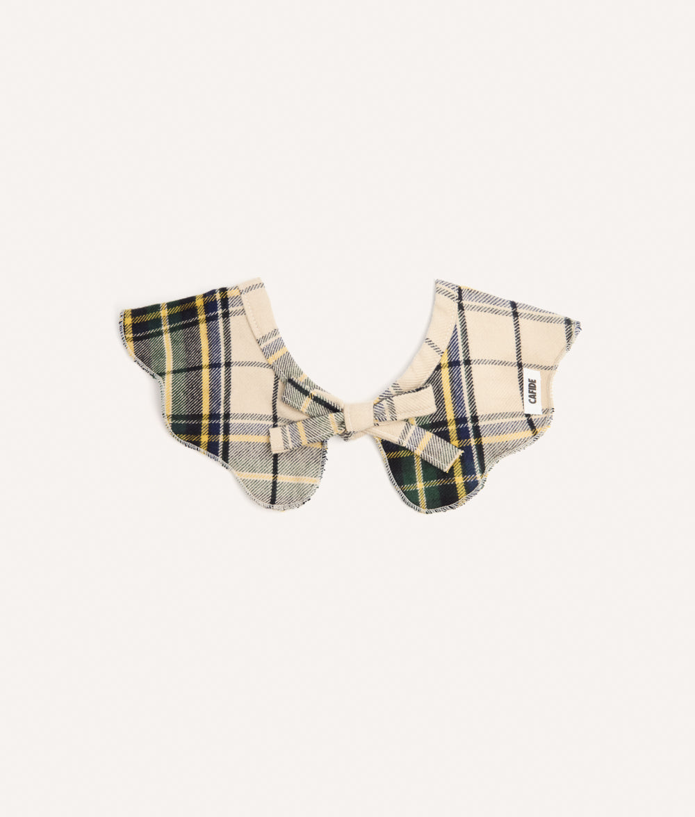 Hundebandana im Halsstil Tartan Beige, Lola