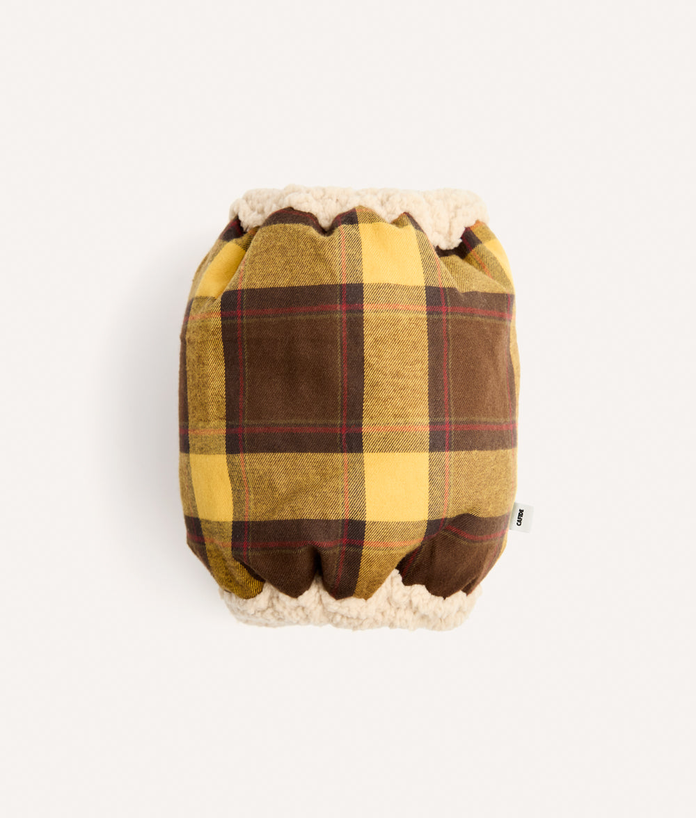 Hunde-Snood Tartan-Design Senfgelb, Olga