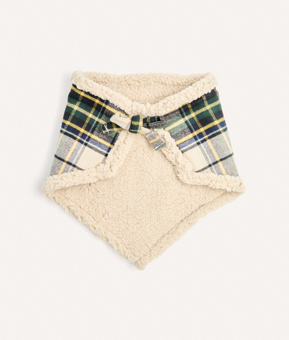 Hundebandana Tartan Beige, Nata