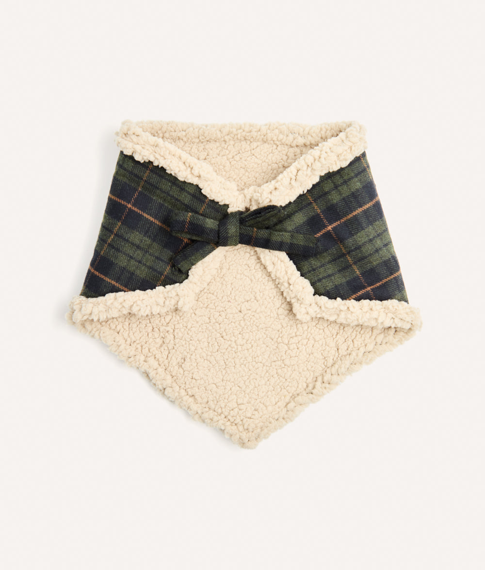 Hundebandana Tartan Grün, Nata