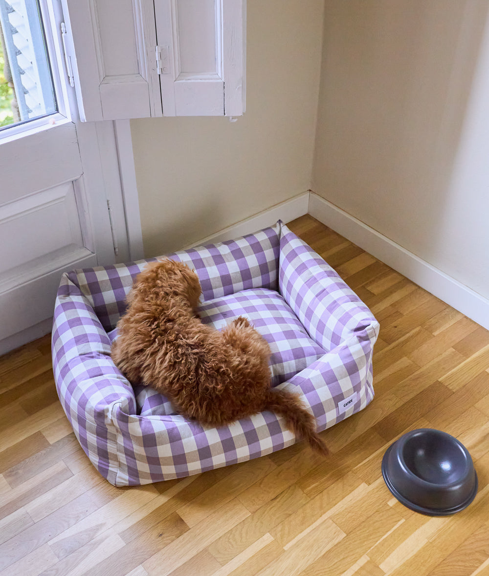 Vichy Violett Hundebett, Snozy