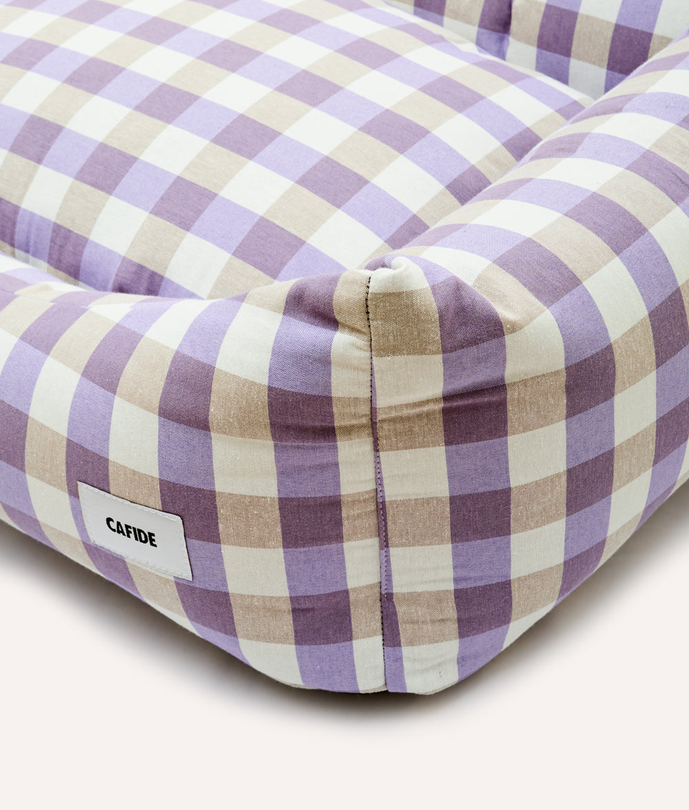 Vichy Violett Hundebett, Snozy