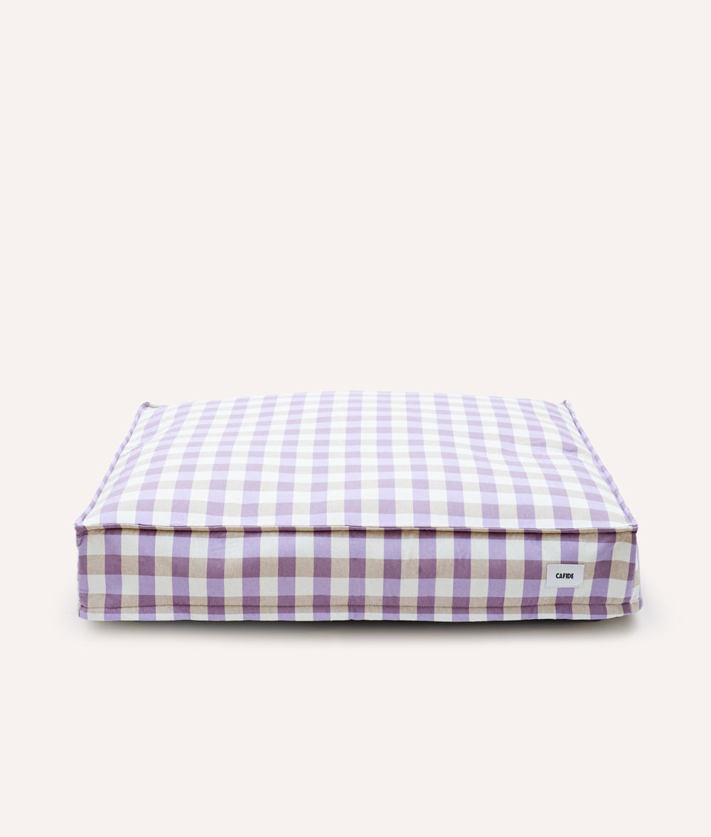 Vichy Violet Dog Bed, Cuadra