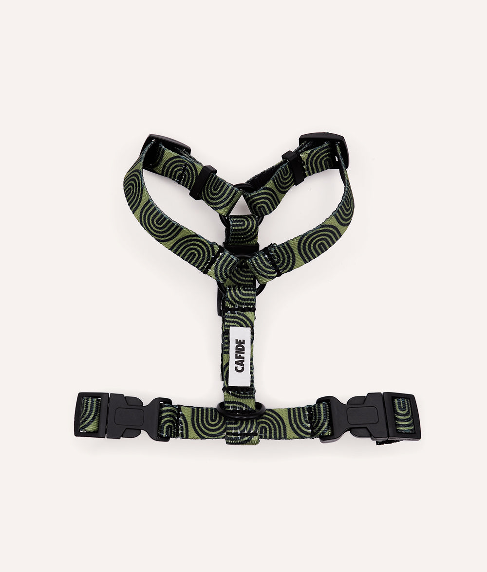 Recycled PET Harness Japan Design Green, Juno