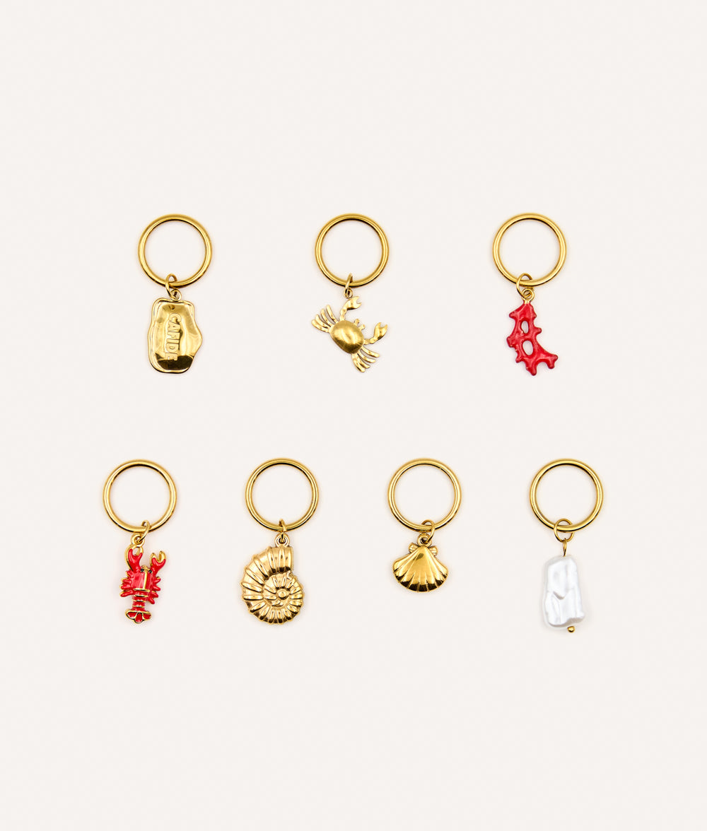Dog Coral Charms Pack, Sira