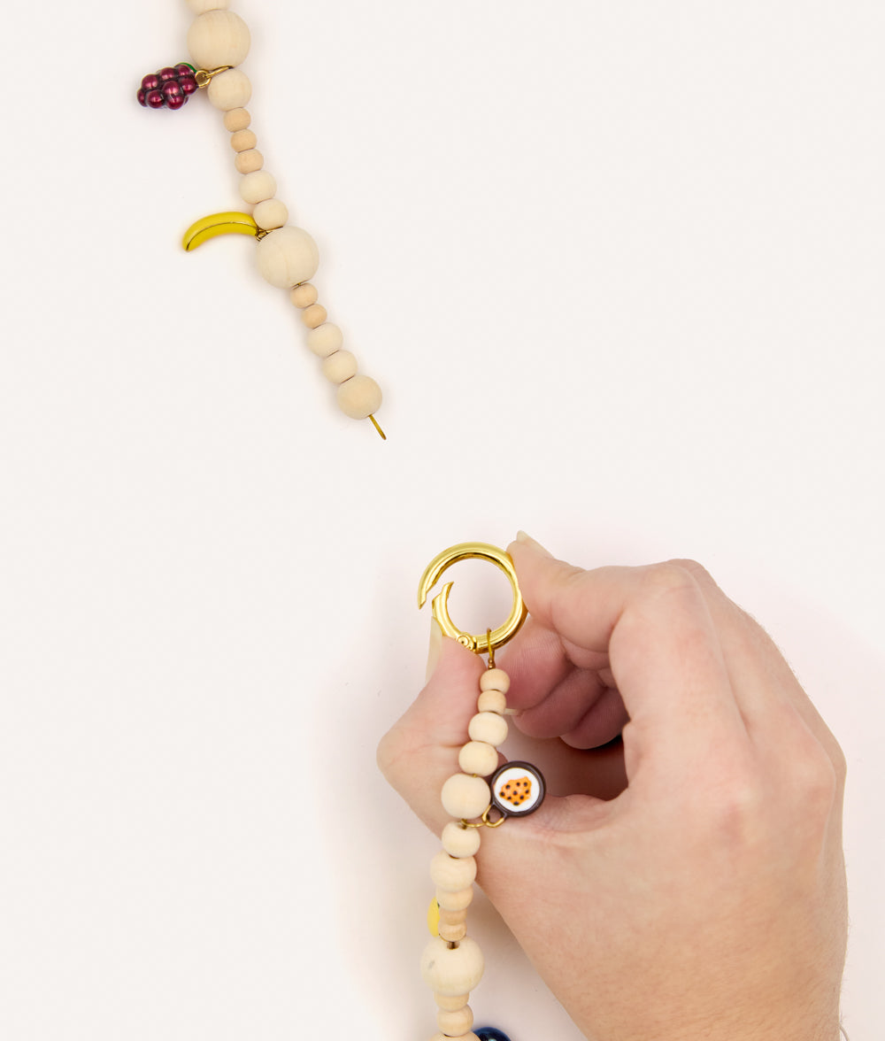 Fruit Dog Charm Necklace, Sira