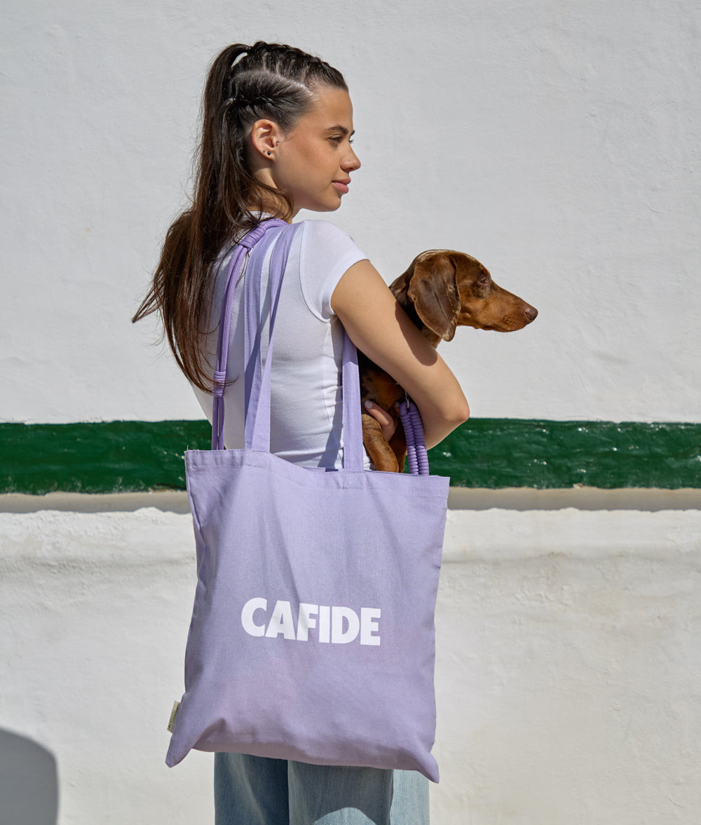 Violet Cotton Bag Summer Dog Club, Pola