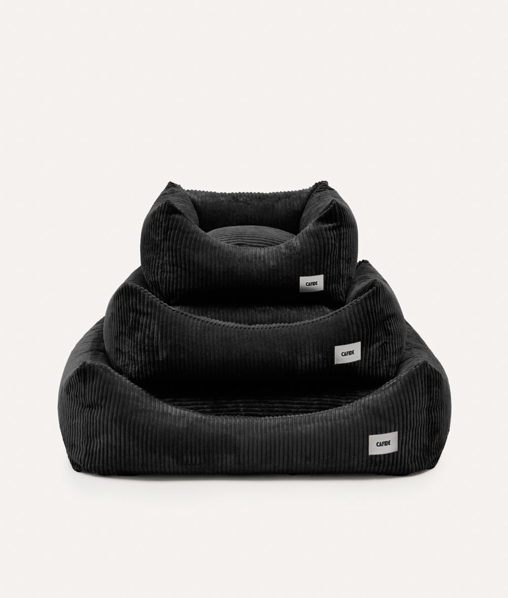 Cama Perro Pana Negro, Snozy