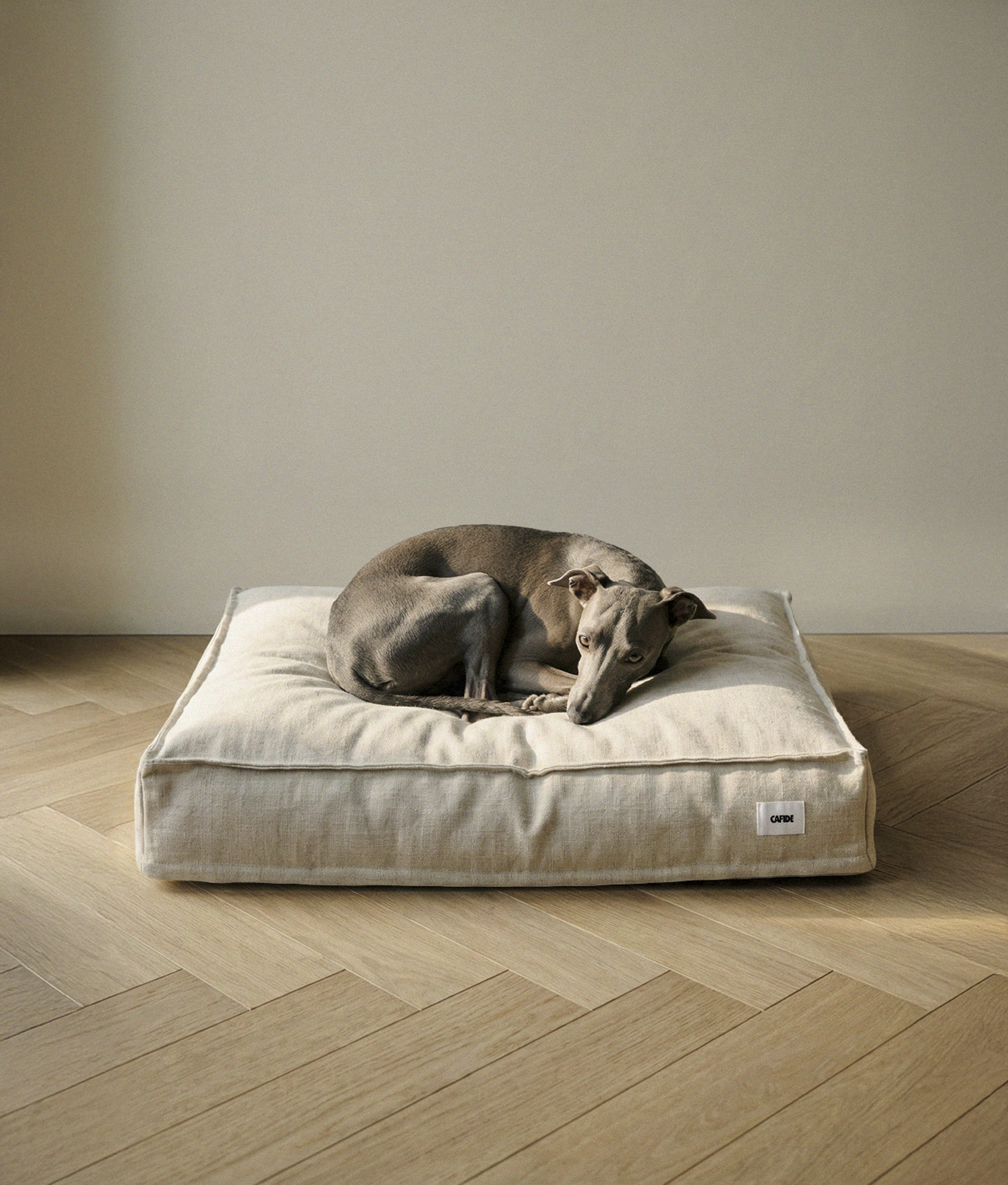 Linen Dog Bed, Cuadra