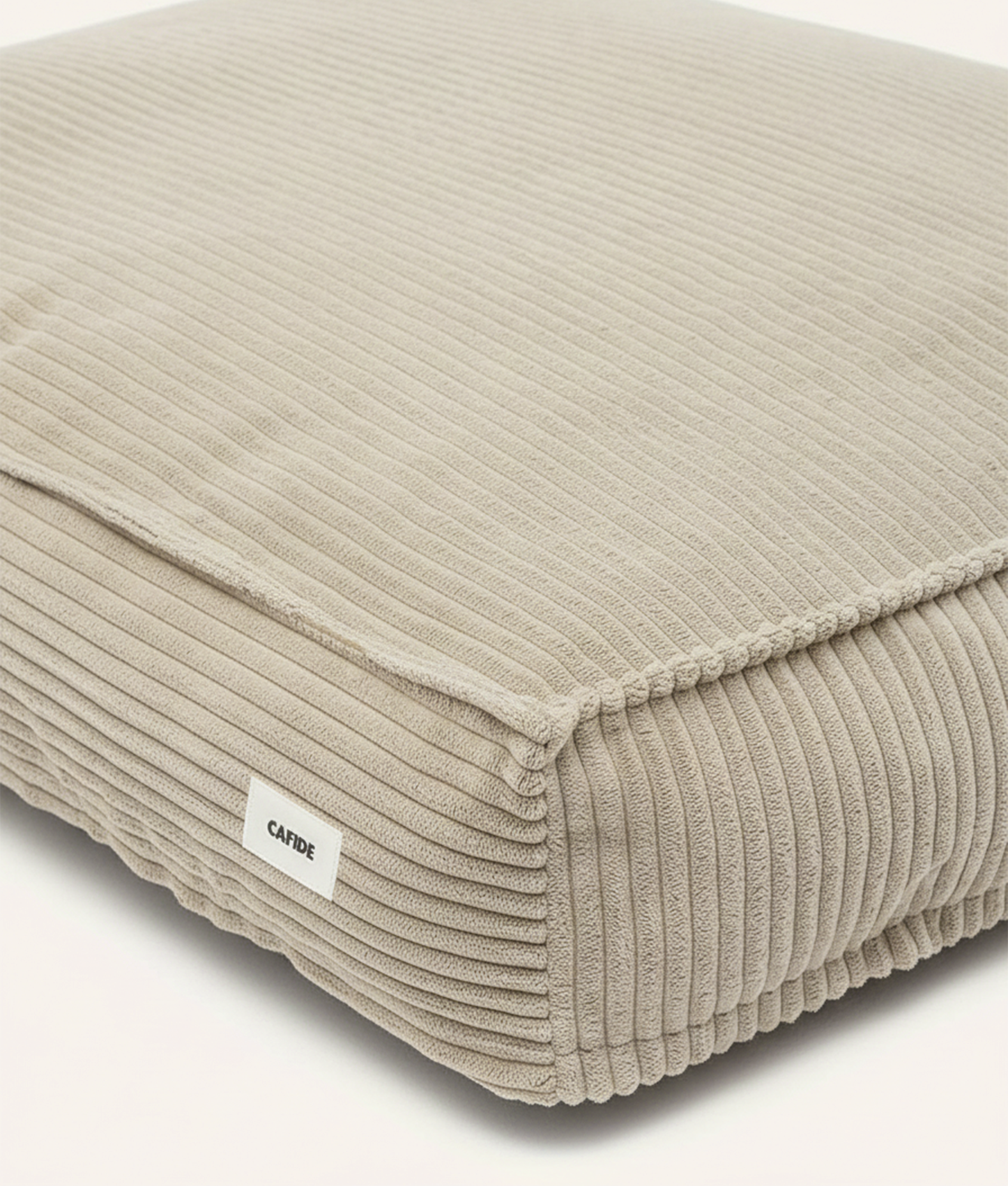 Cama Perro Pana Beige, Cuadra