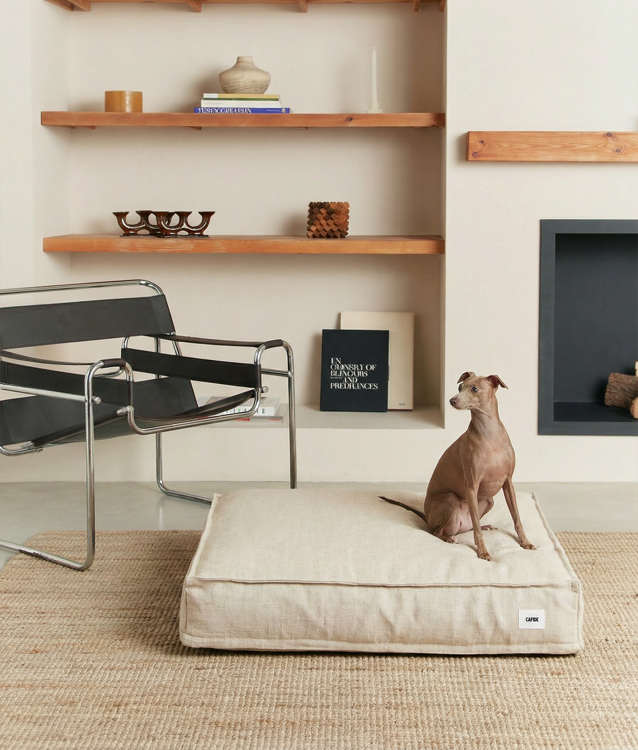 Cama Perro Lino, Cuadra