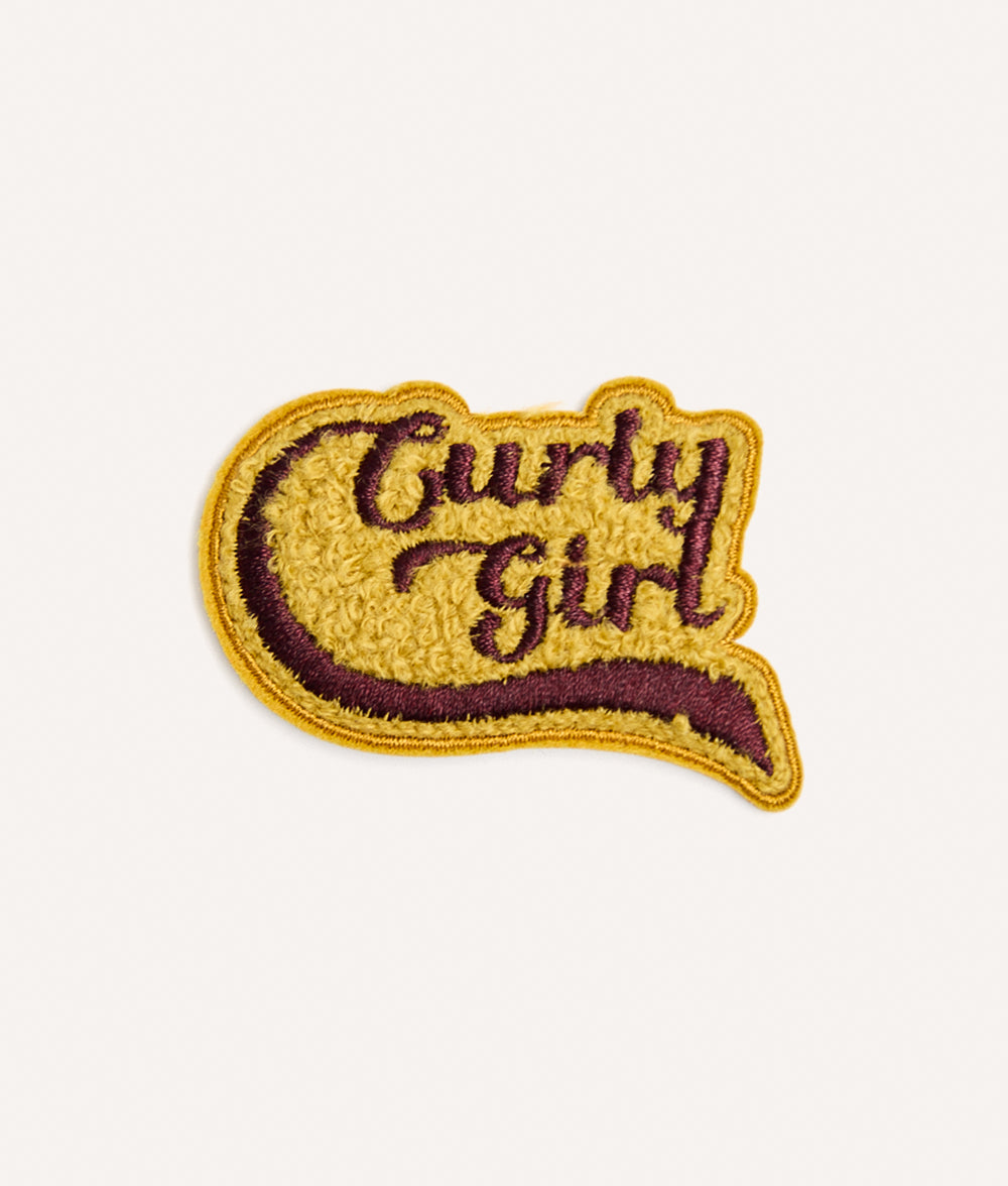 Parche Perros Termoadhesivo Curly Girl Mostaza, Pippa