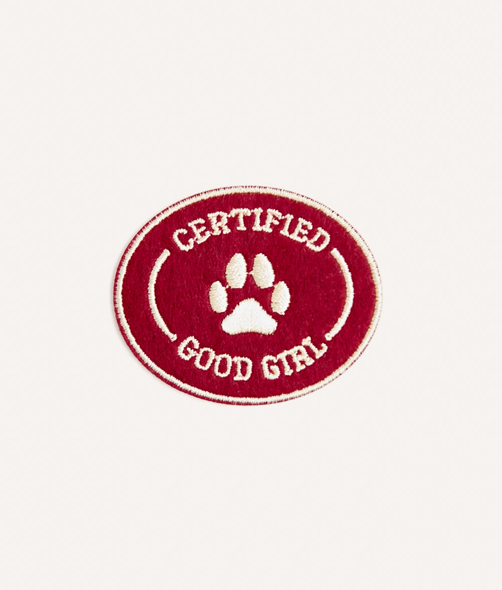 Parche Perros Termoadhesivo Good Girl Burdeos, Pippa
