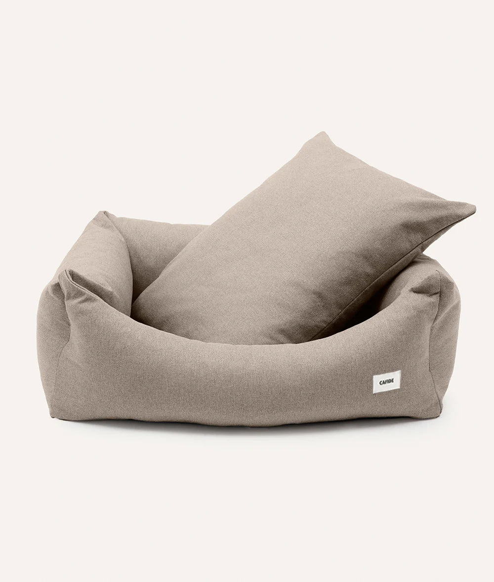 Beigefarbenes Hundebett, Snozy 