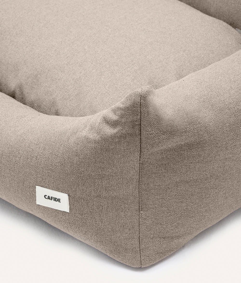 Beigefarbenes Hundebett, Snozy 