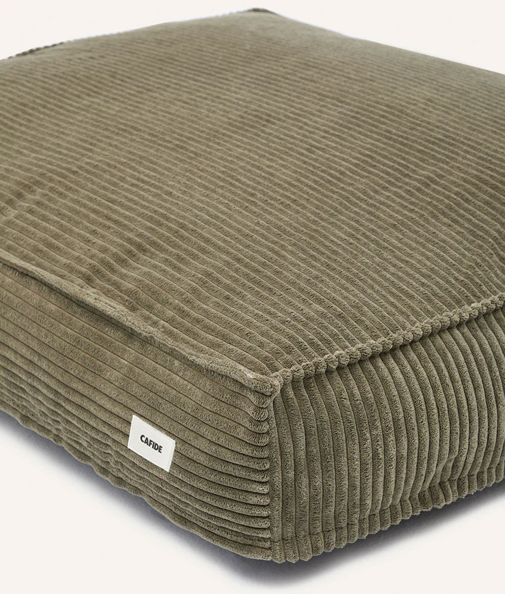 Grünes Cord-Hundebett, Cuadra