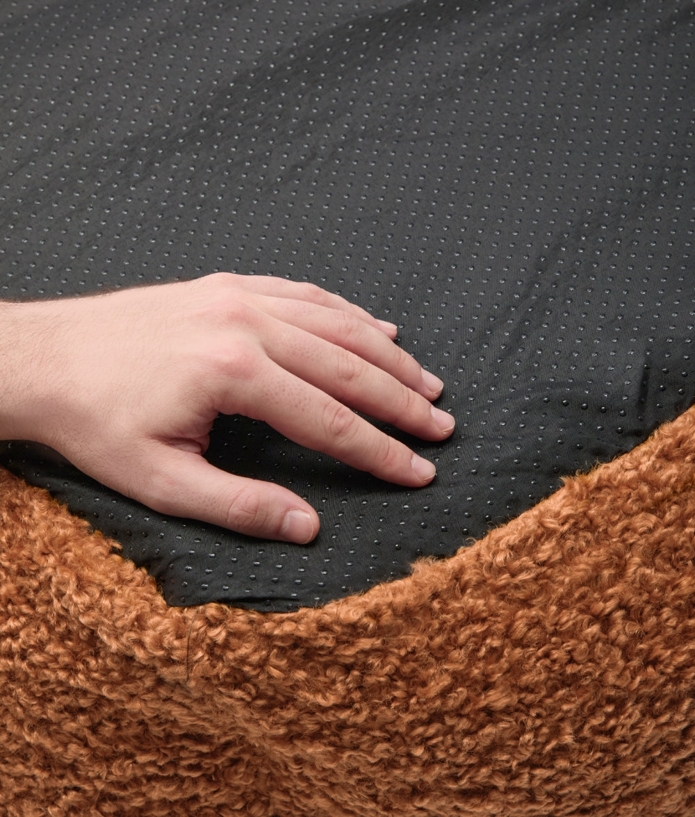 Senf Teddy-Hundebett, Snozy