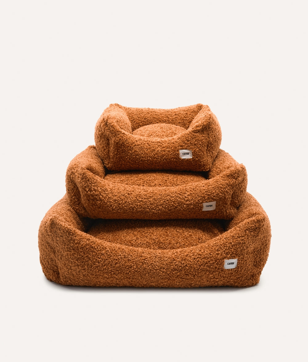 Senf Teddy-Hundebett, Snozy