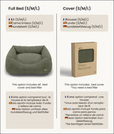 Beige Dog Bed, Snozy