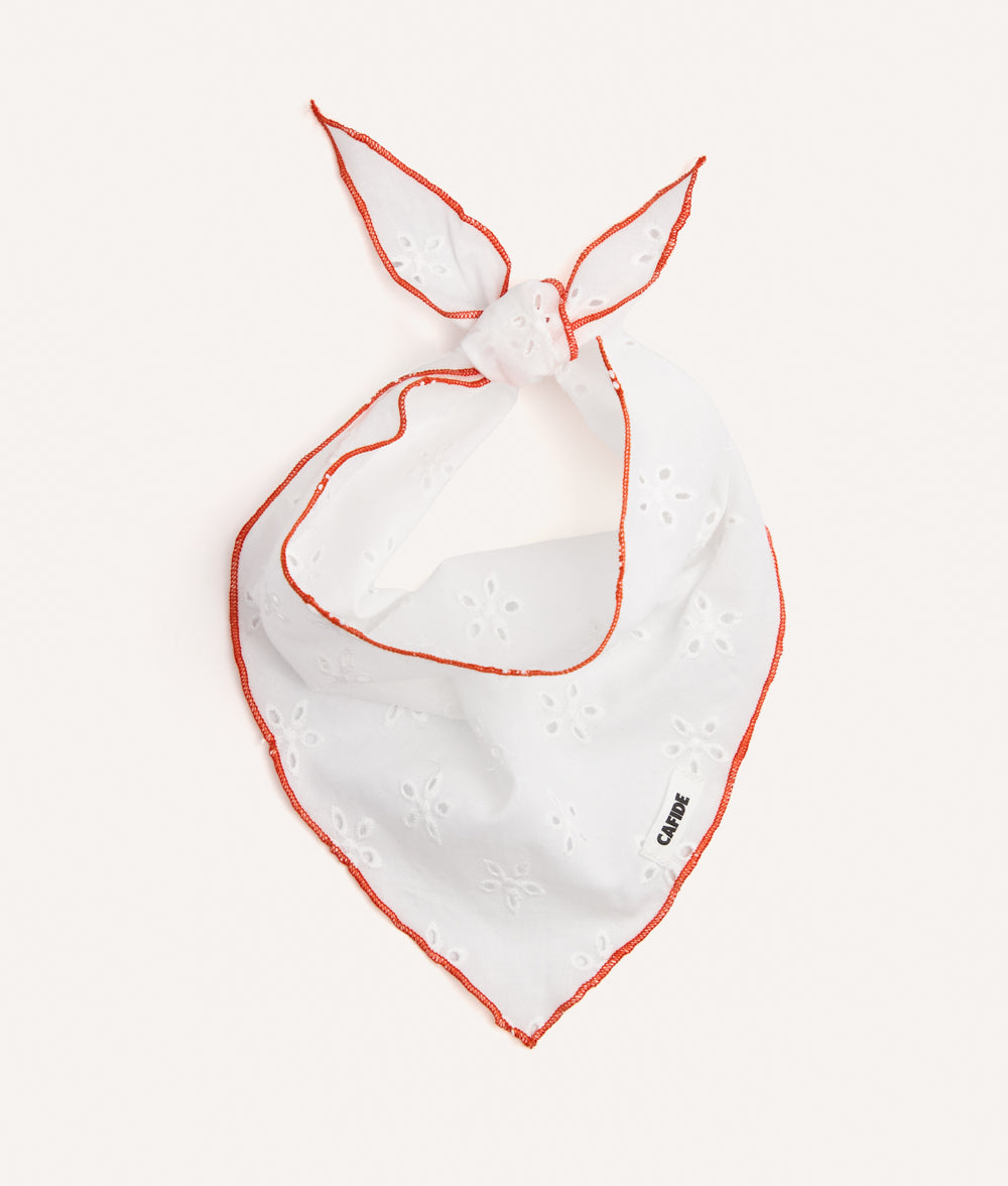 Dog Bandana English Coral embroidered design, Nata