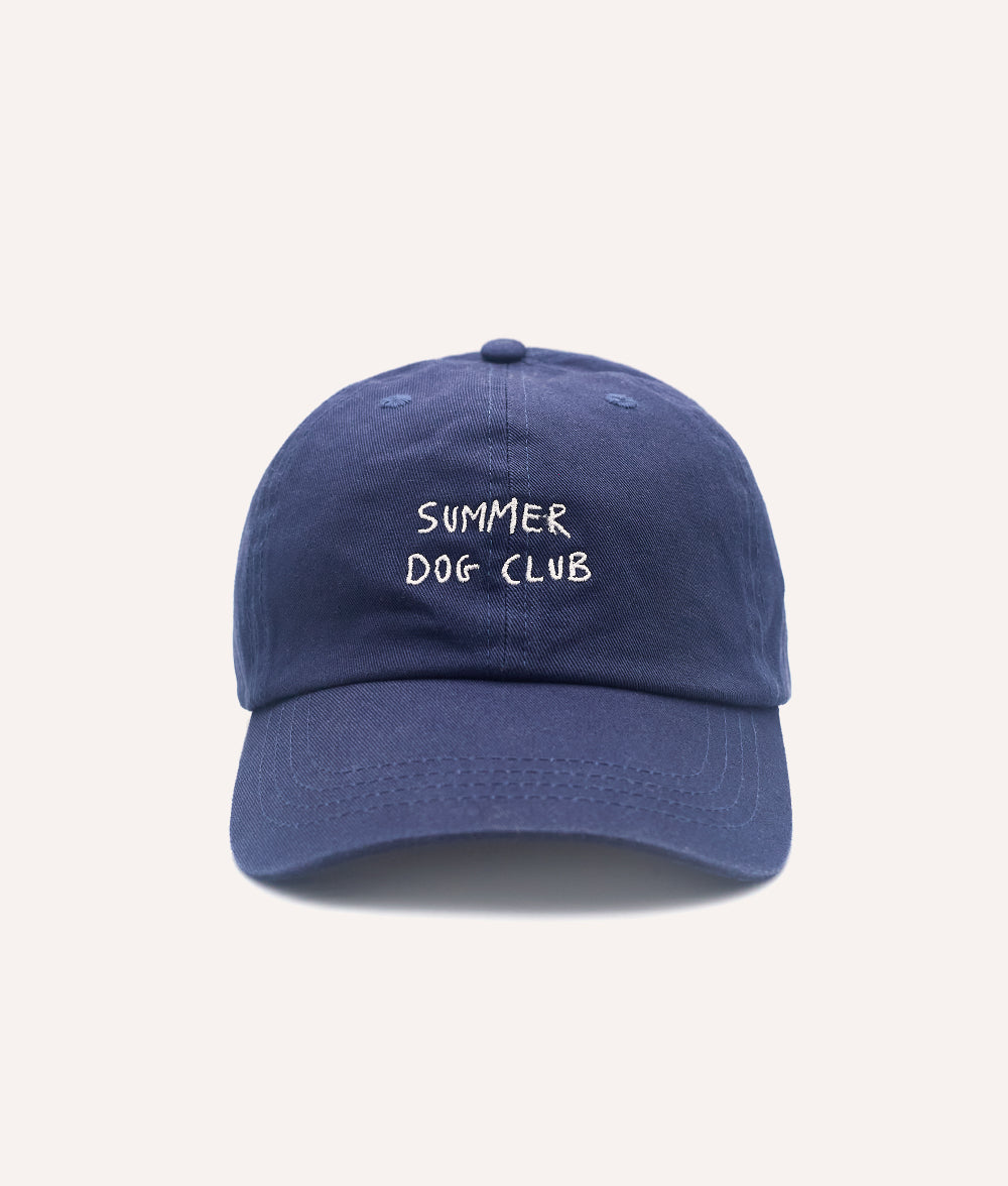 Gorra Azul Marino Summer Dog Club, Pola