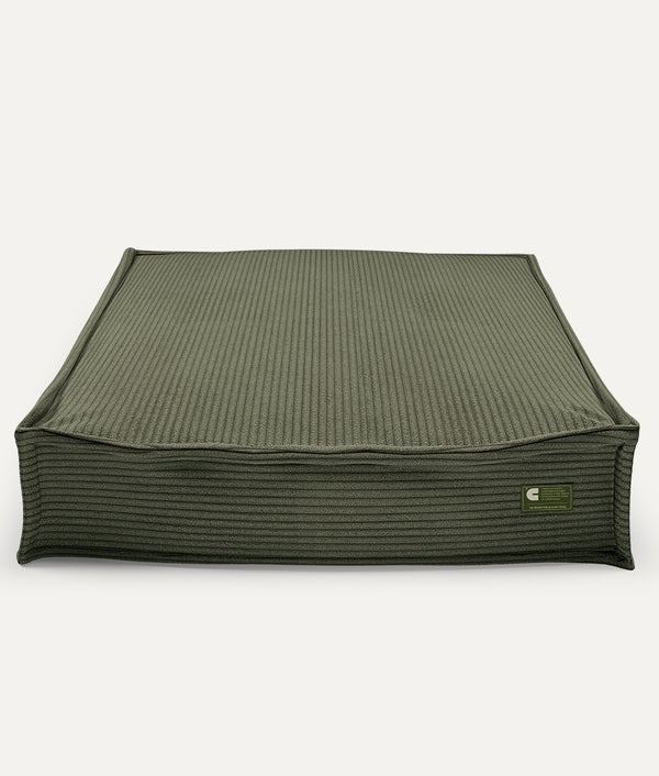 Green Corduroy Dog Bed, Cuadra