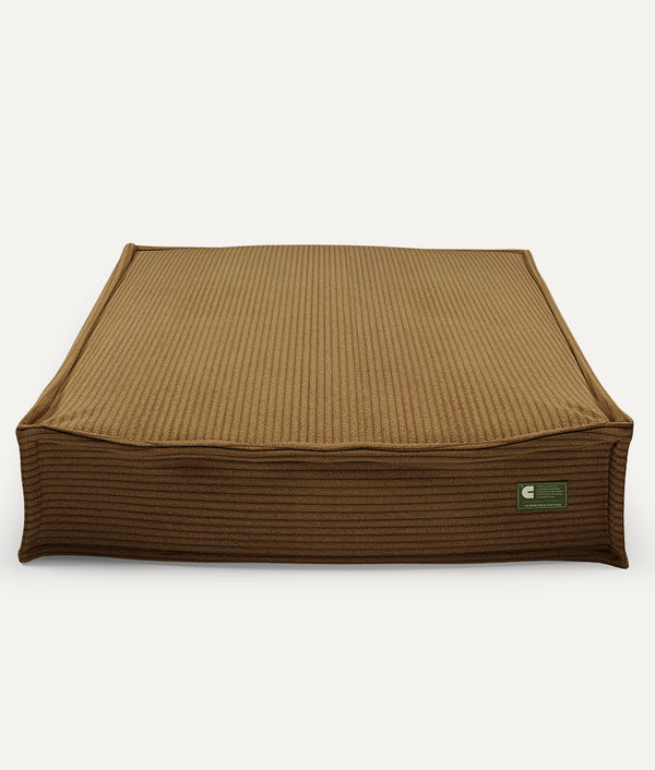 Senffarbenes Cord-Hundebett, Cuadra 