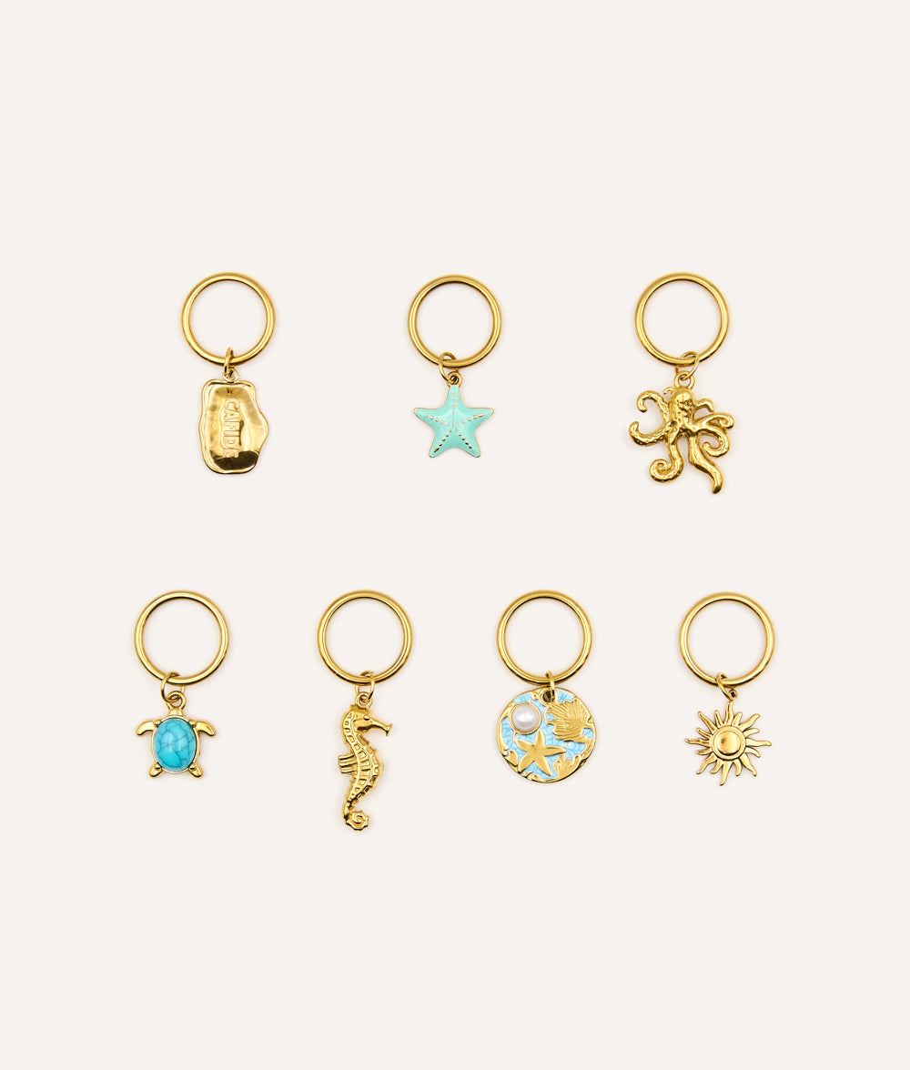 Dog Marine Charms Pack, Sira