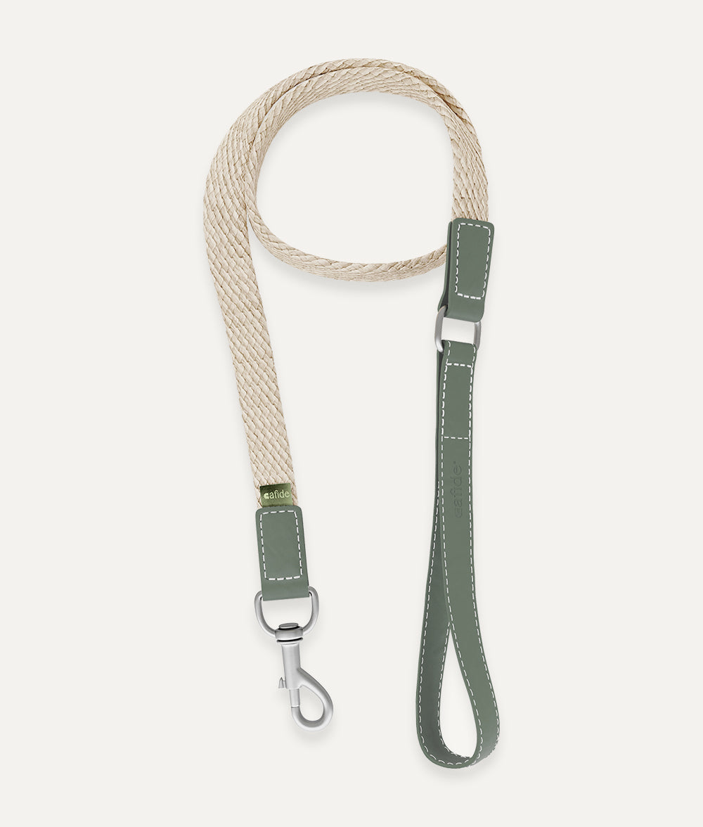 Green 1,1m Vegan Leather Strap, Corda