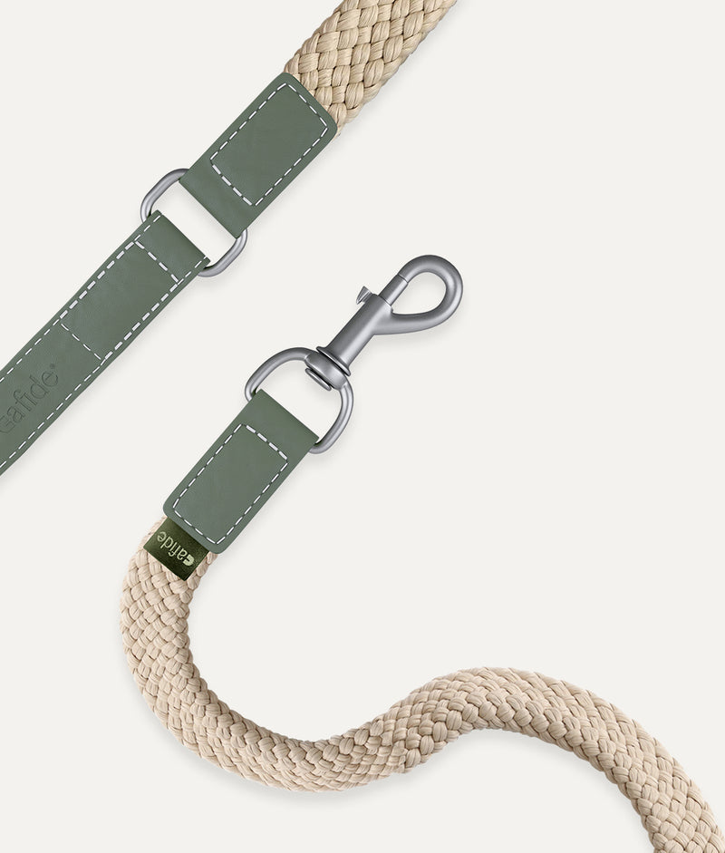 Green Vegan Leather Strap, Corda