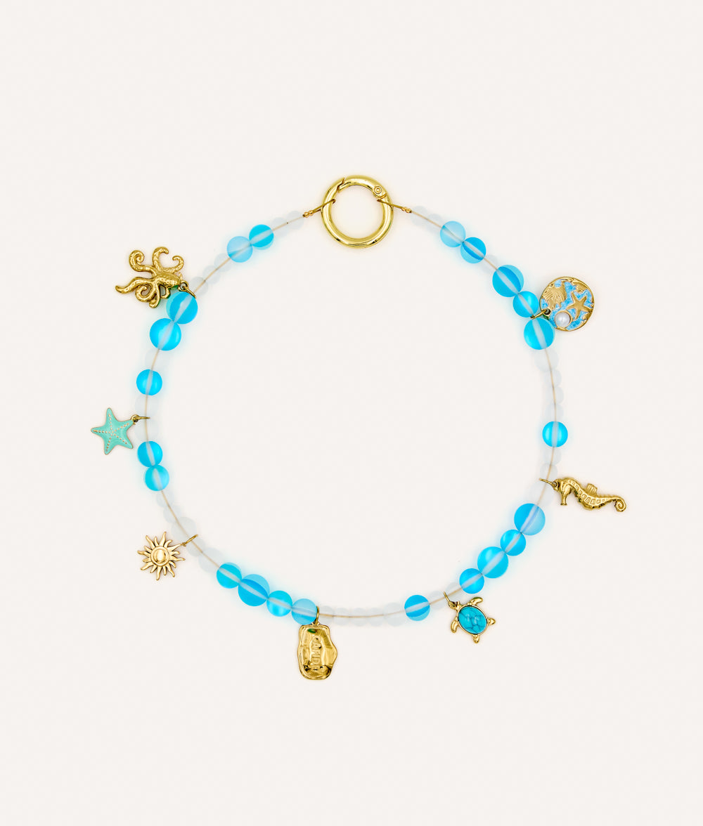 Sea Dog Charm Necklace, Sira