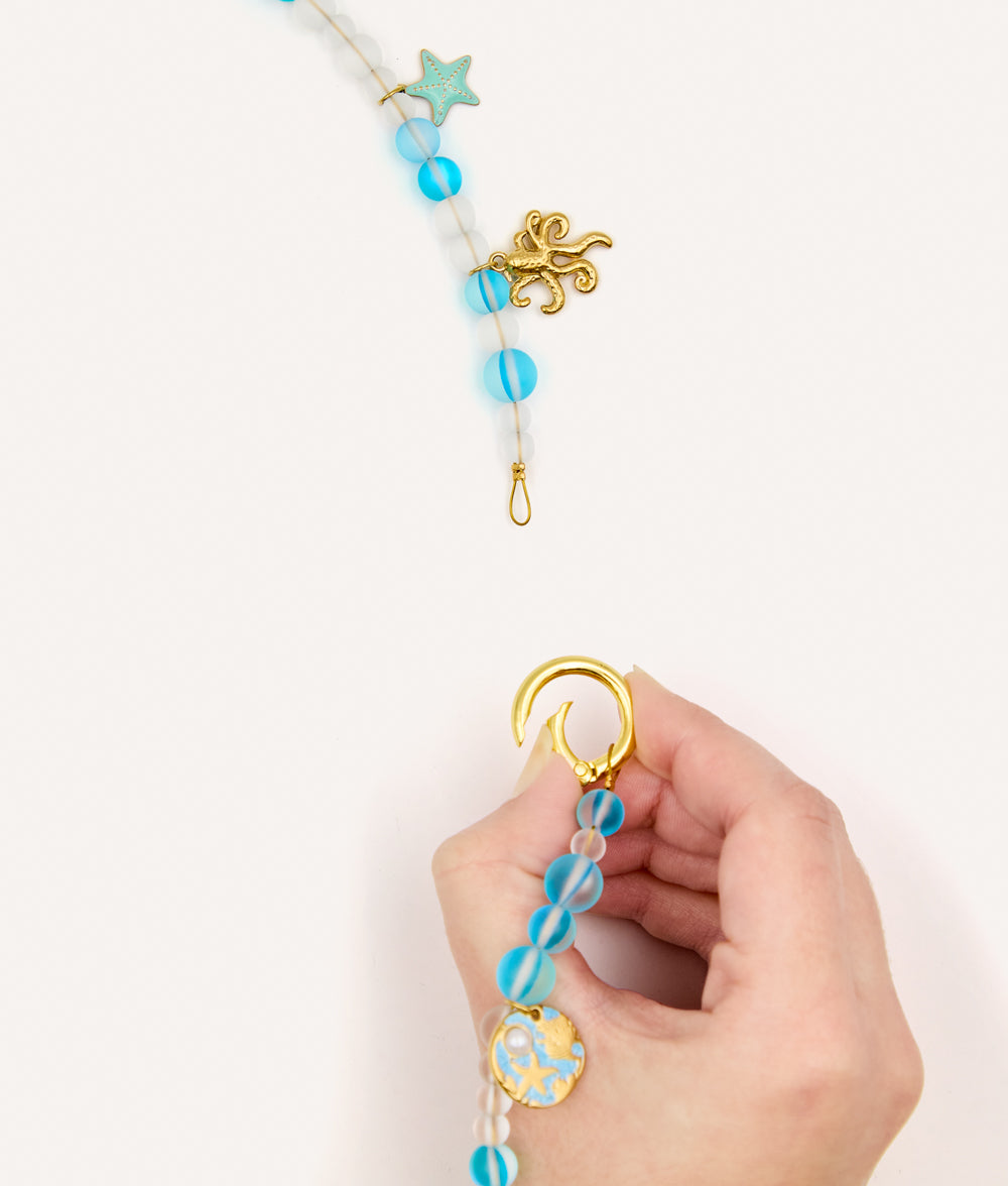 Sea Dog Charm Necklace, Sira