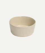 Bone White Ceramic Dog Feeder Bowl 510ml, Mela