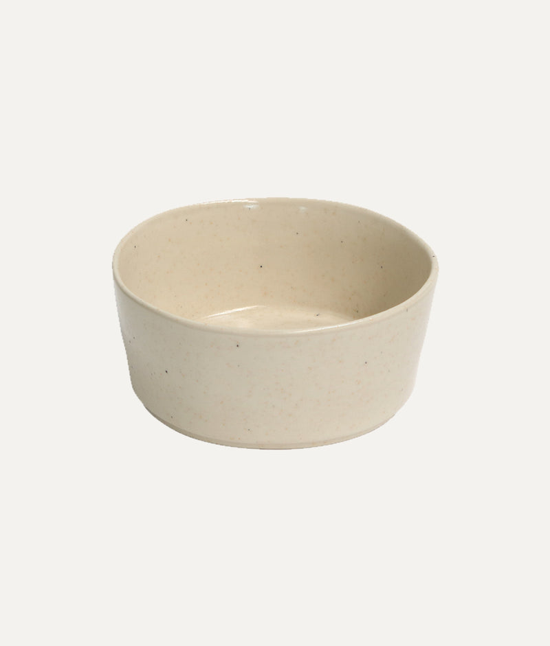 Bone White Ceramic Dog Bowl, Bole – Cafide Pets