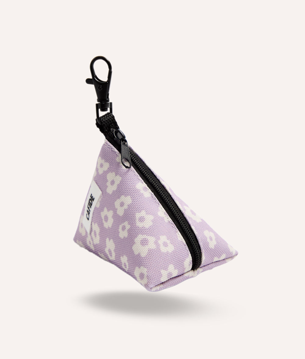 Portabolsas PET Reciclado Diseño Violeta, Juno