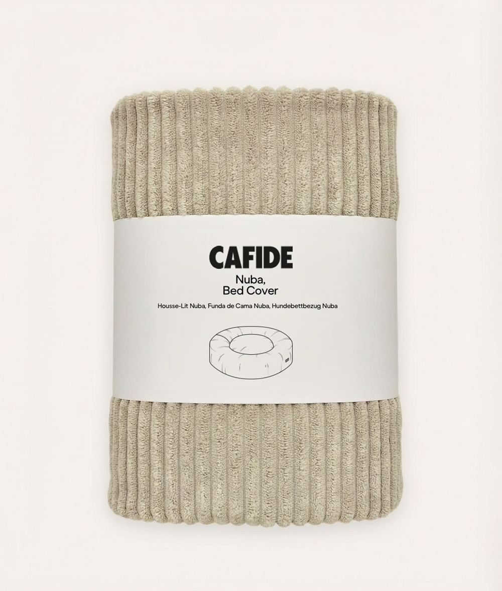 Hundebett-Bettbezug Aus Cord In Beige, Nuba