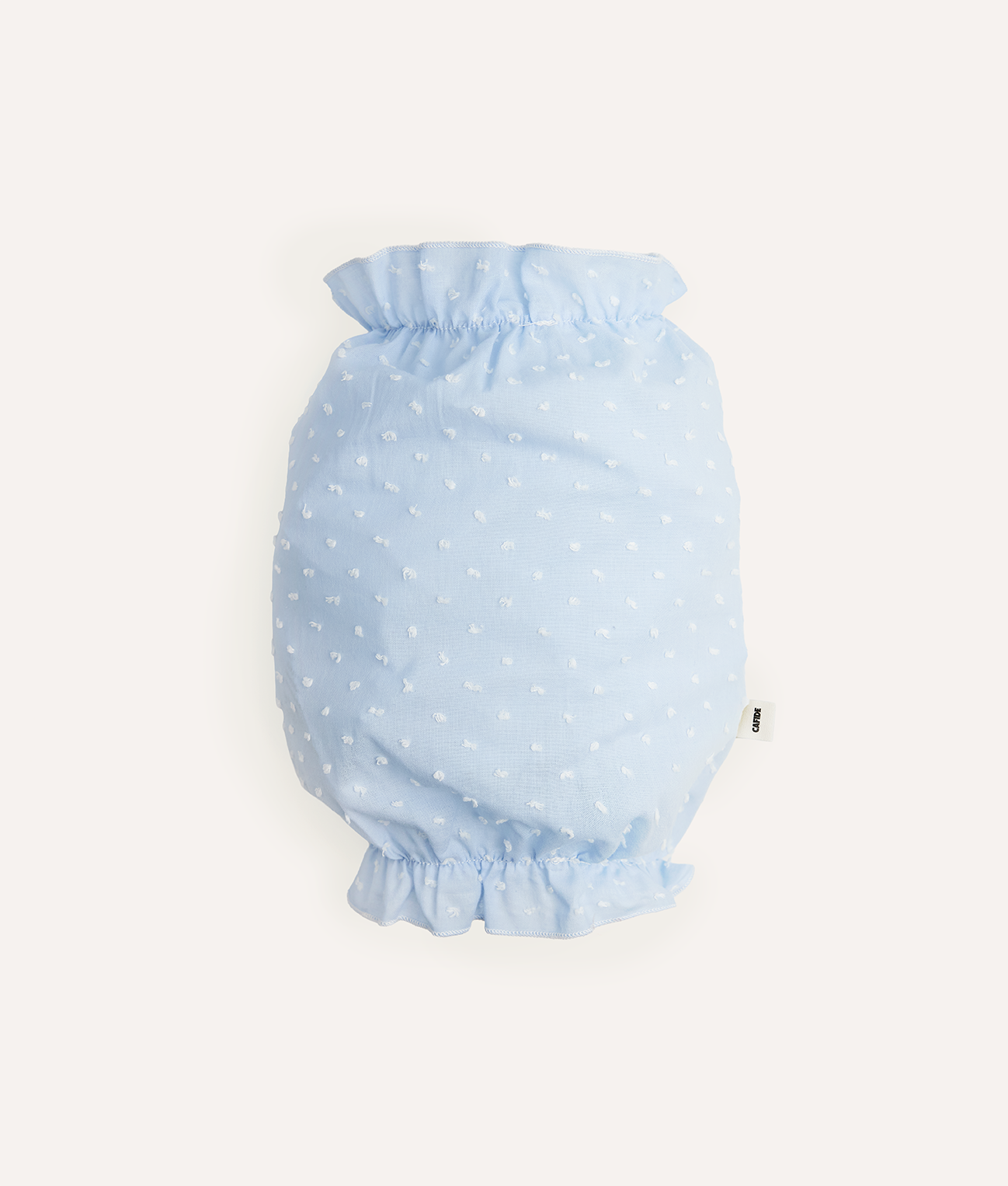 Dog Snood Blue Plumeti Design, Olga