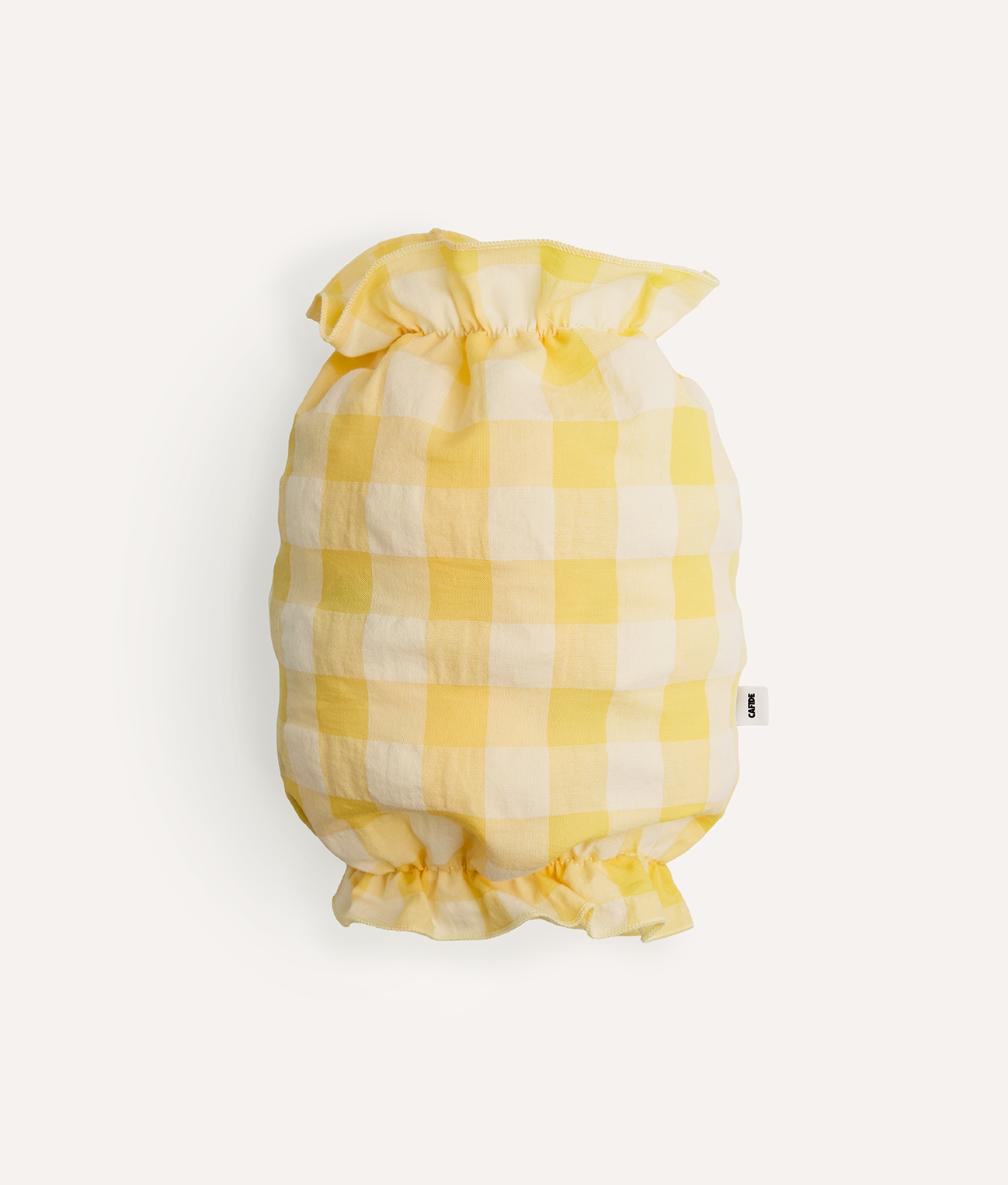 Dog Snood Yellow Vichy Design, Olga