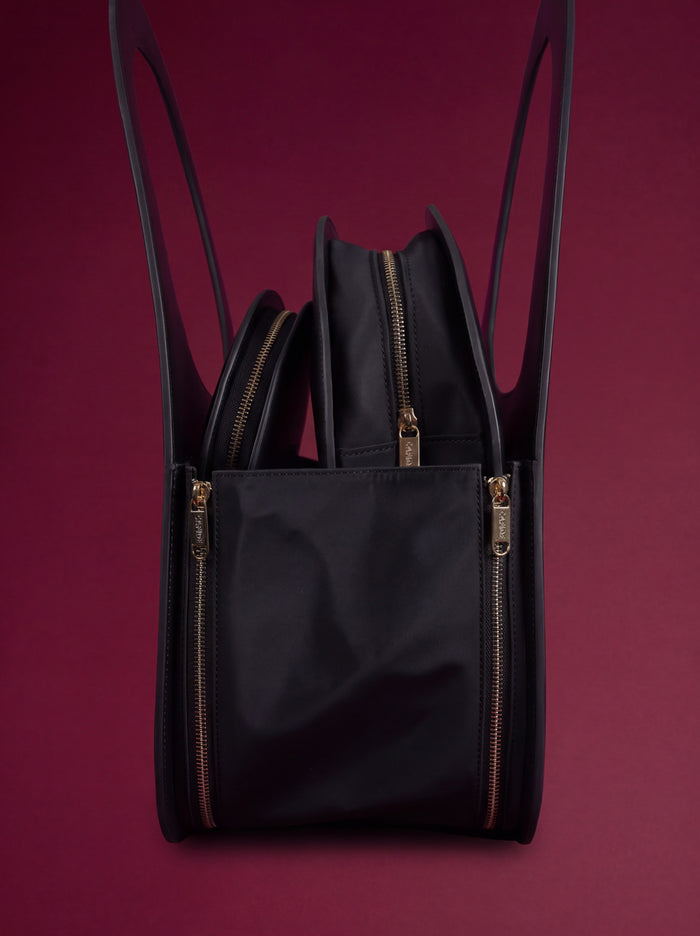 Bolso para Perro de Viaje Negro, Jala