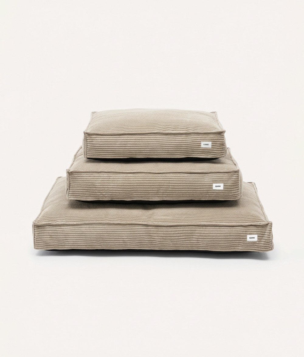 Hundebett Aus Cord In Beige, Cuadra