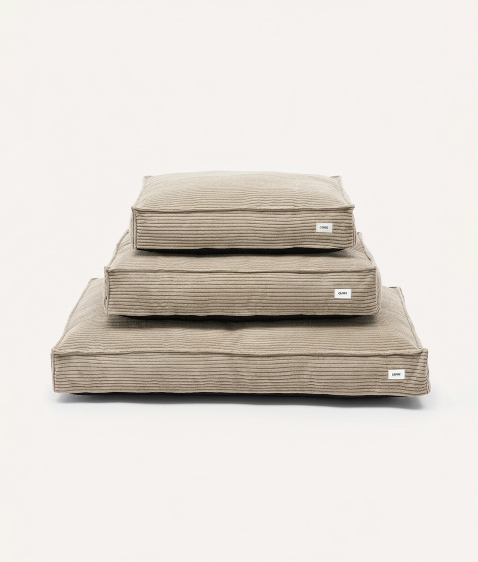 Corduroy Dog Bed Beige, Cuadra