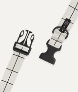 Recycled PET Necklace Beige Line Design, Juno