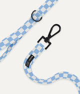 1,2 m Armband aus recyceltem PET, Vichy Design Blau, Juno