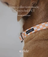 Recycled PET Necklace Memphis Design Mustard, Juno